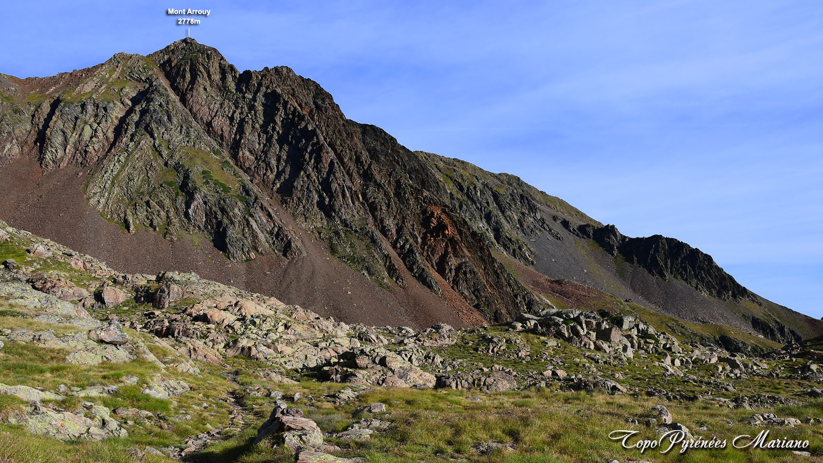 Randonnée Pic Arrouy 2778m