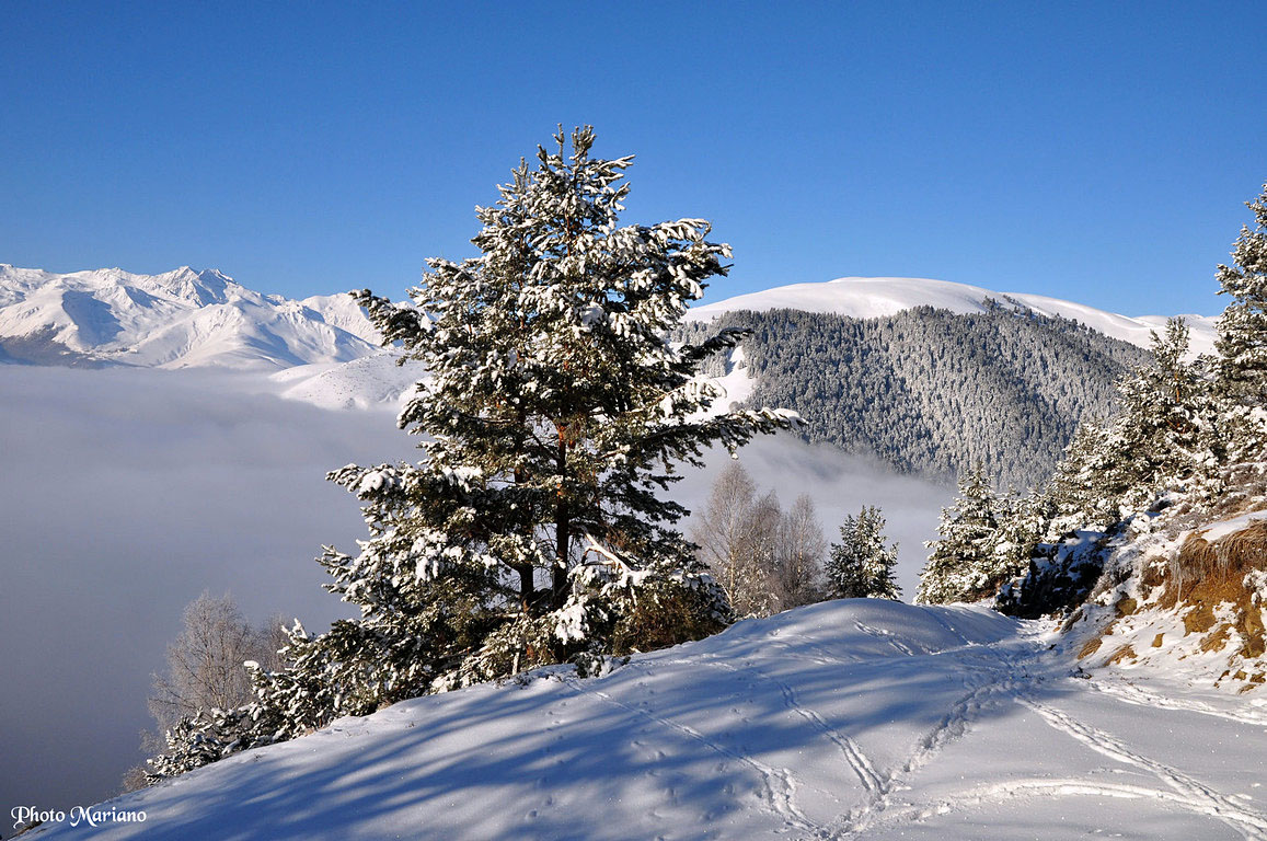 Raquettes Sommet d’Antenac 1990m
