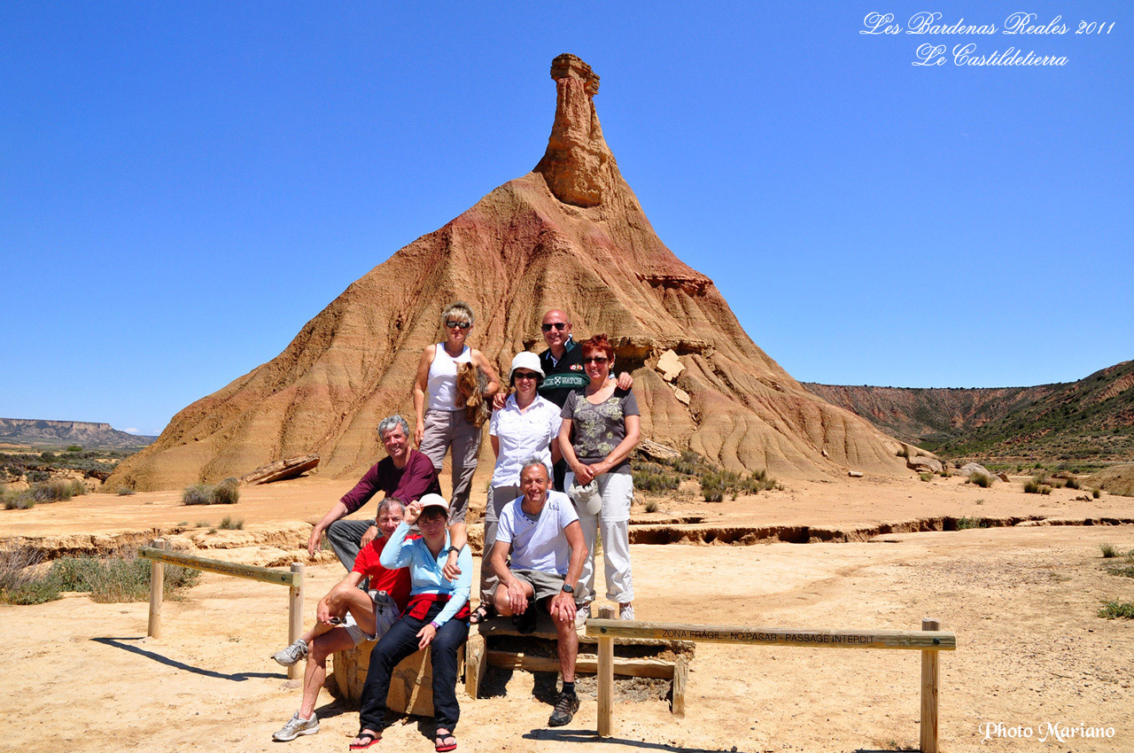 Randonnée Bardenas Reales (las Cortinas 373m)