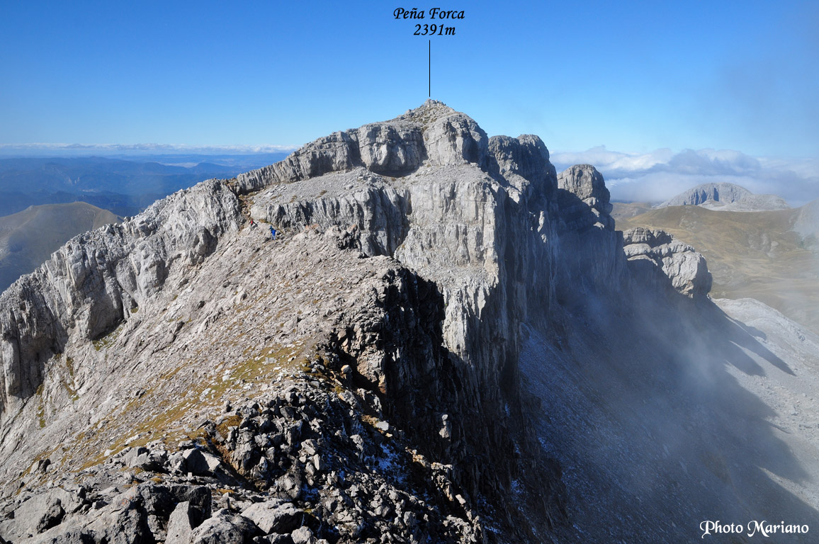 Randonnée Peña Forca 2391m