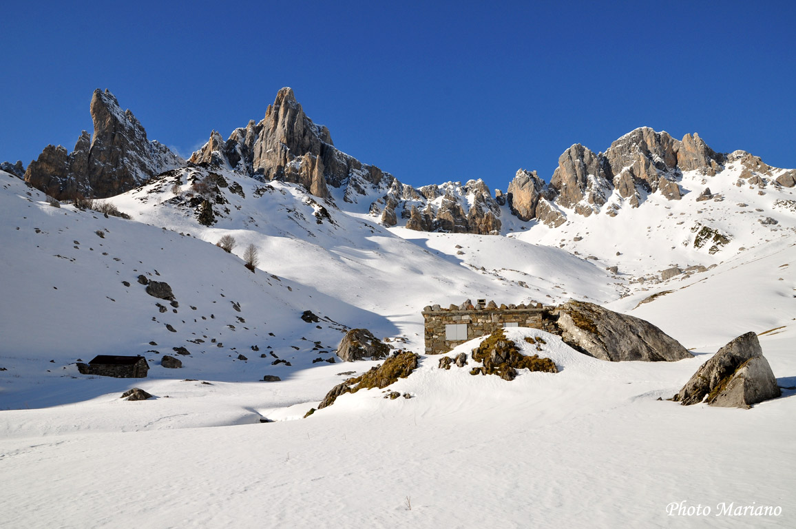 Raquettes Cabane de Pedain 1590m