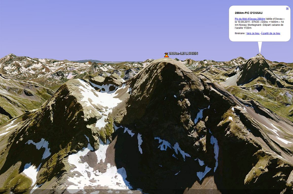 Les Pyrénées en 3D