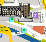 Plan interactif de la ville de Pau