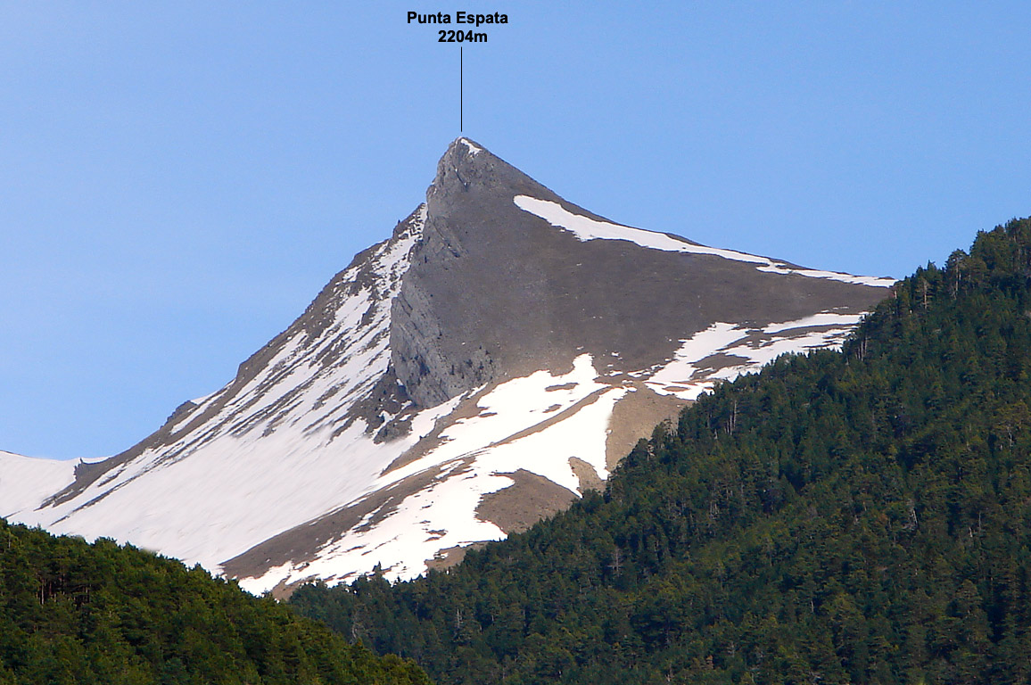 Randonnée Punta Espata 2204m