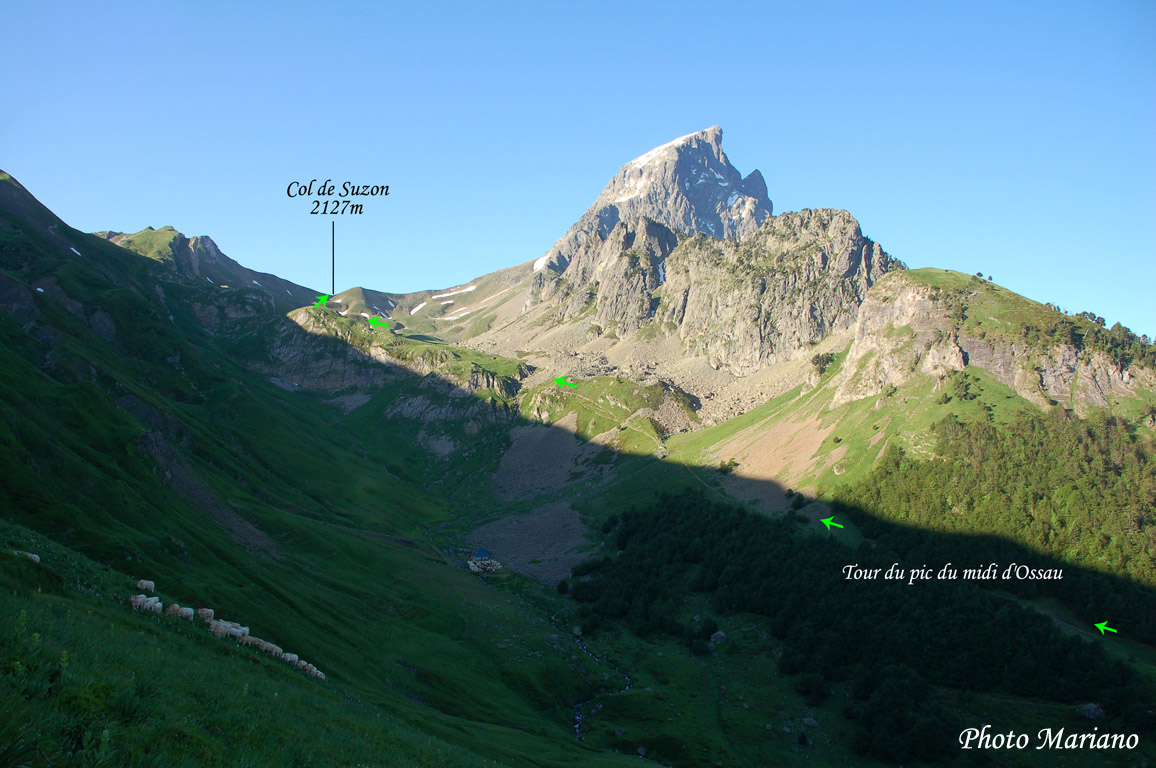 Randonnée Tour de l’Ossau 2208m
