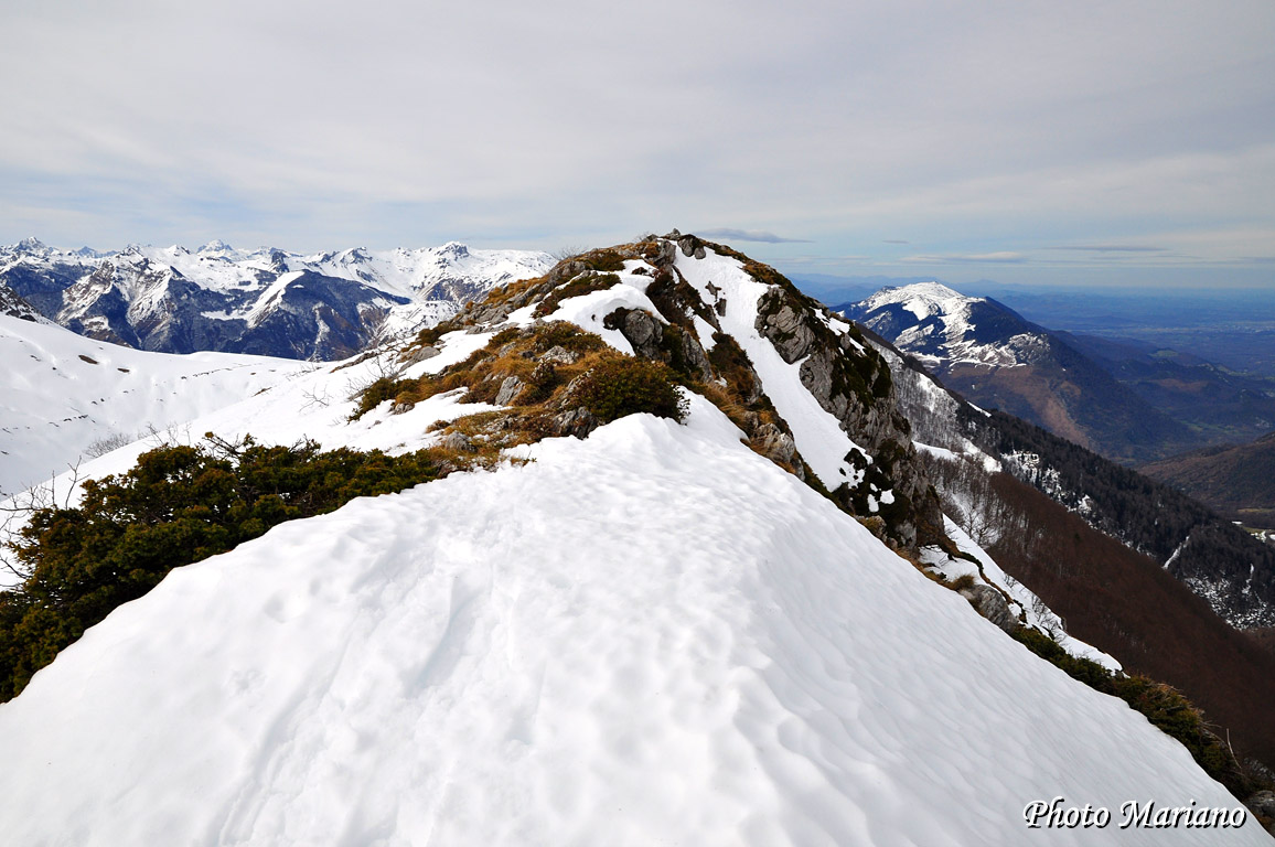 Raquettes Tour du Pic de Males Ores 1560m