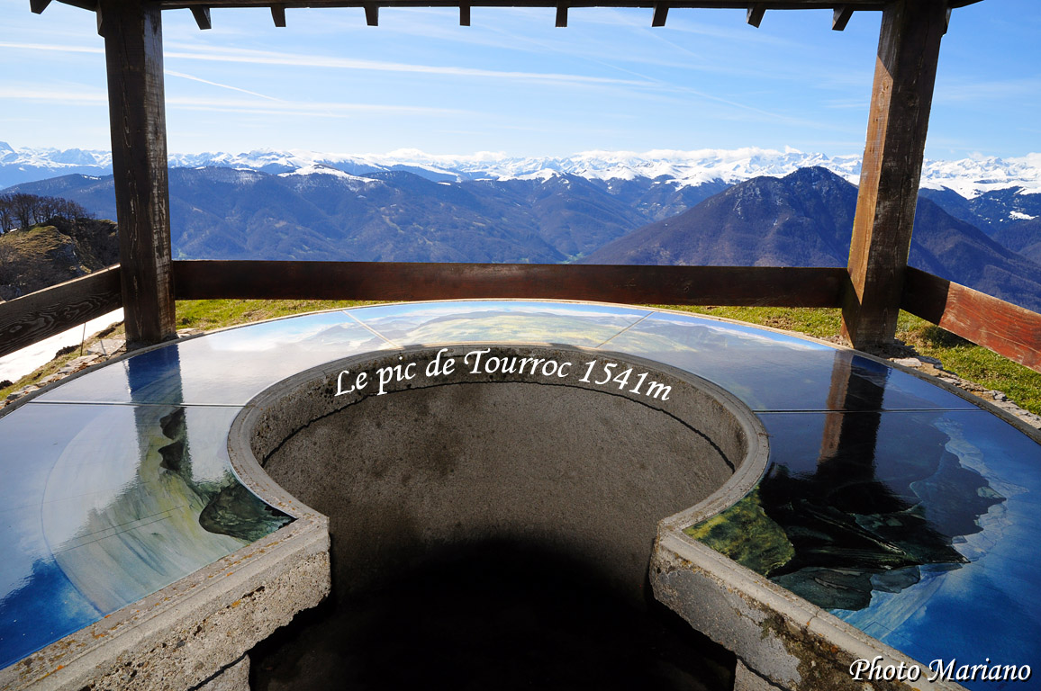 Randonnée Pic de Tourroc 1541m