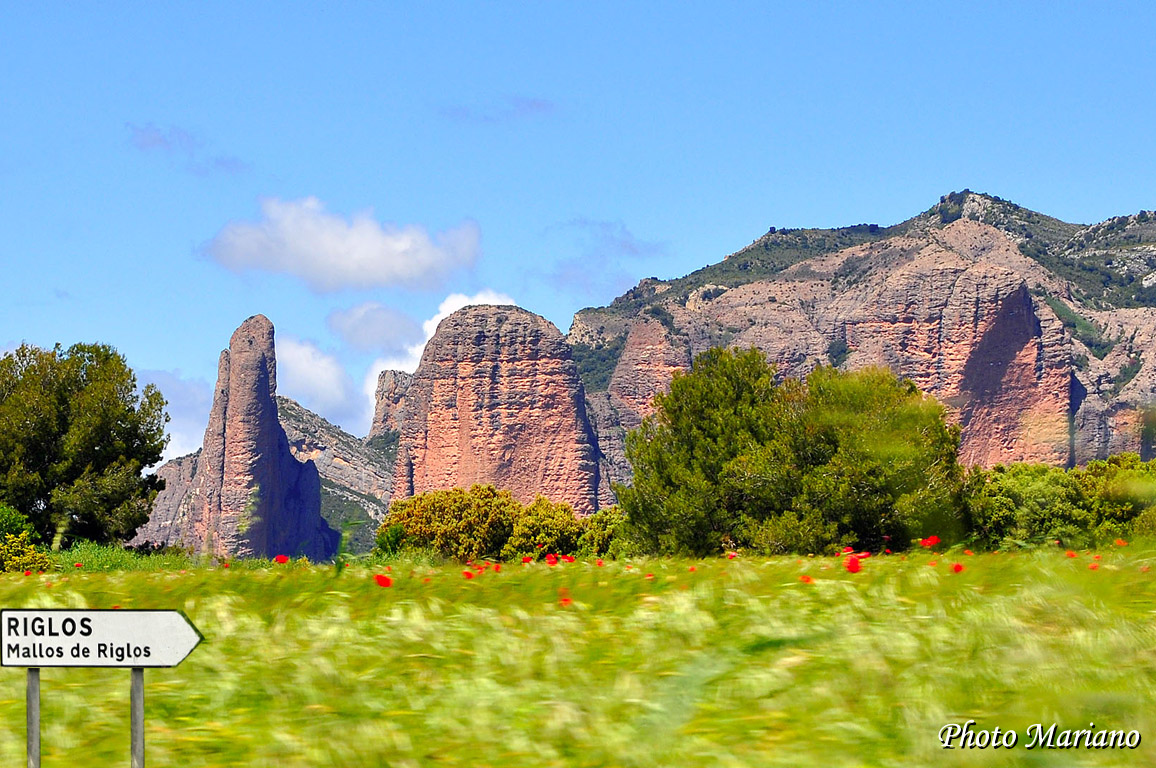 Randonnée aux Mallos de Riglos (1128m)