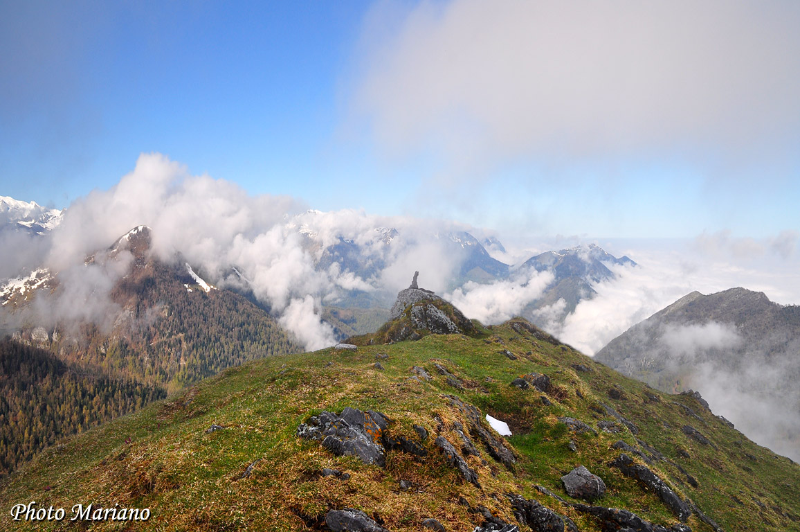Randonnée le Mail (1665m) en boucle par le soum de la Pale