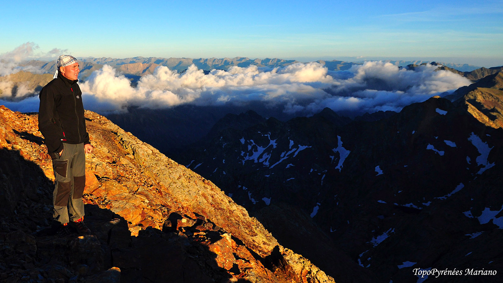 Randonnée Pic du Montcalm (3077m) et Pique d’Estats (3143m) avec bivouac au sommet