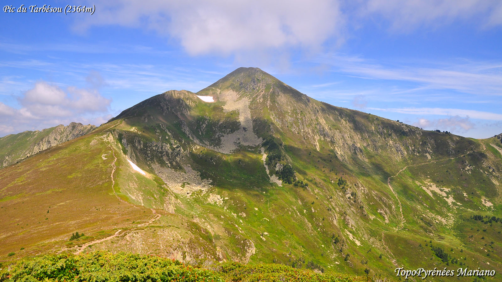 Randonnée Pic du Tarbésou (2364m)