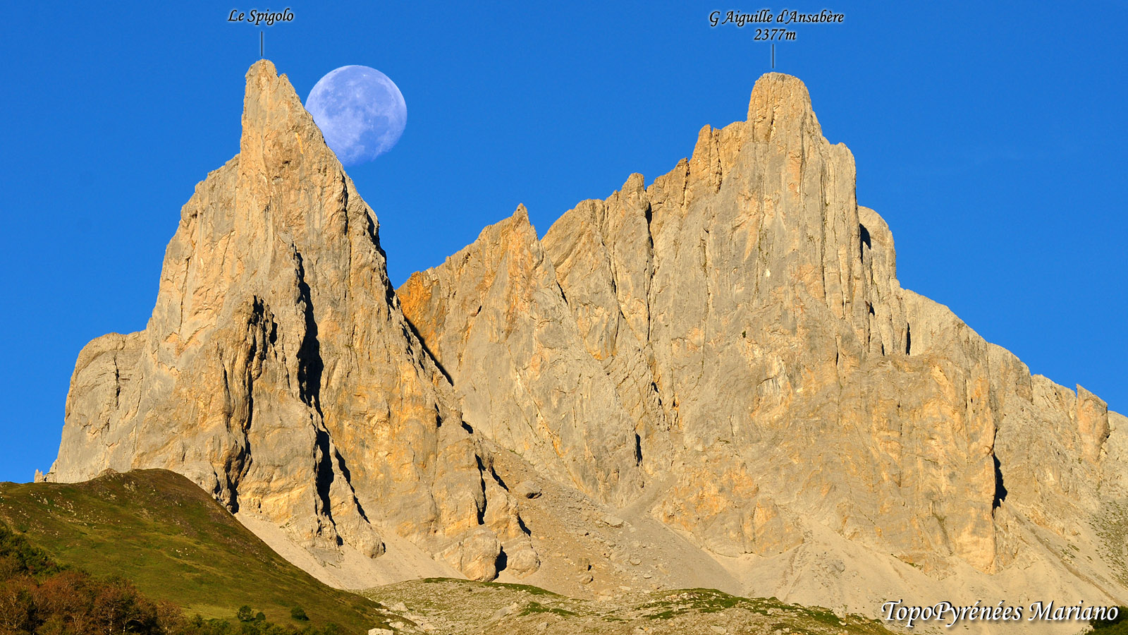 Ascension du Spigolo (Petite Aiguille d’Ansabère)