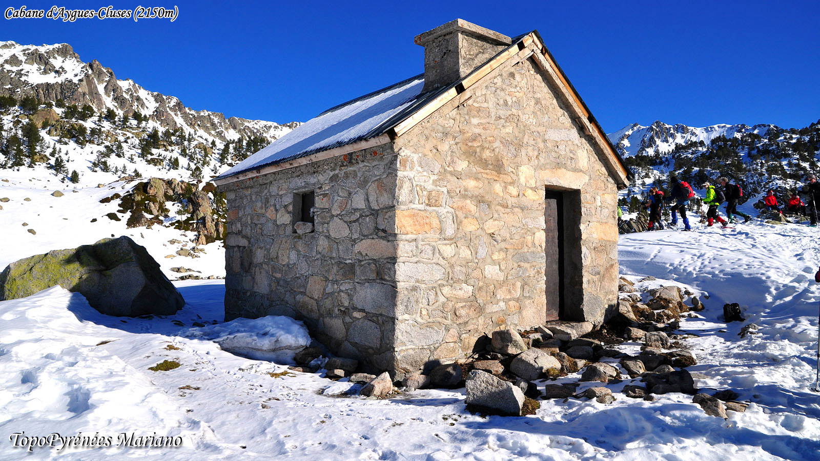 Raquettes cabane d’Aygues-Cluses (2150m)
