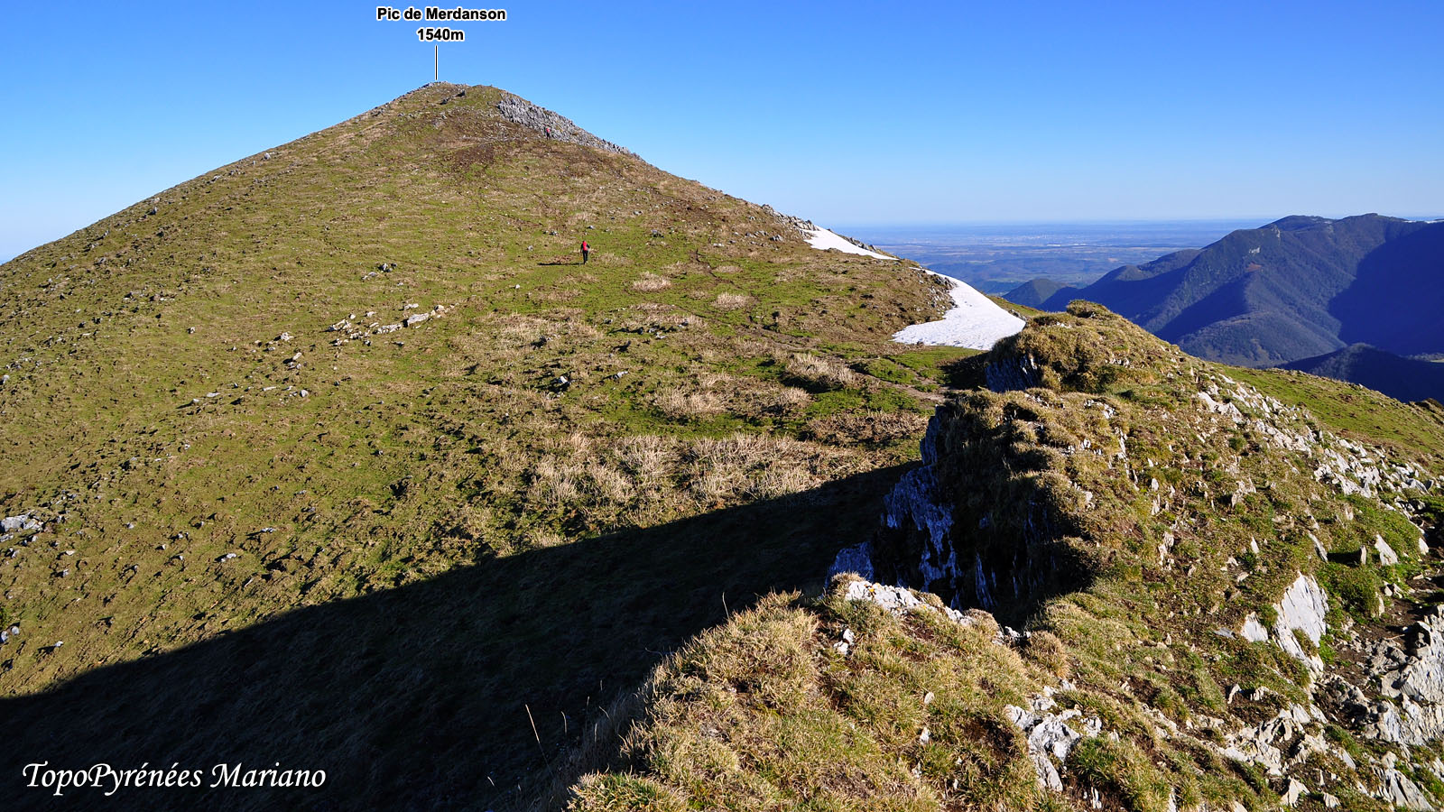 Randonnée Pic de Merdanson (1540m)