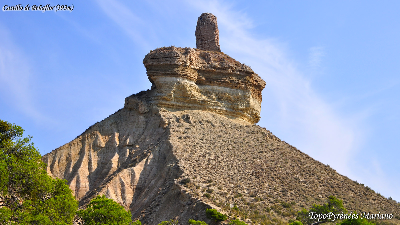 Randonnée Castillo de Peñaflor (393m)