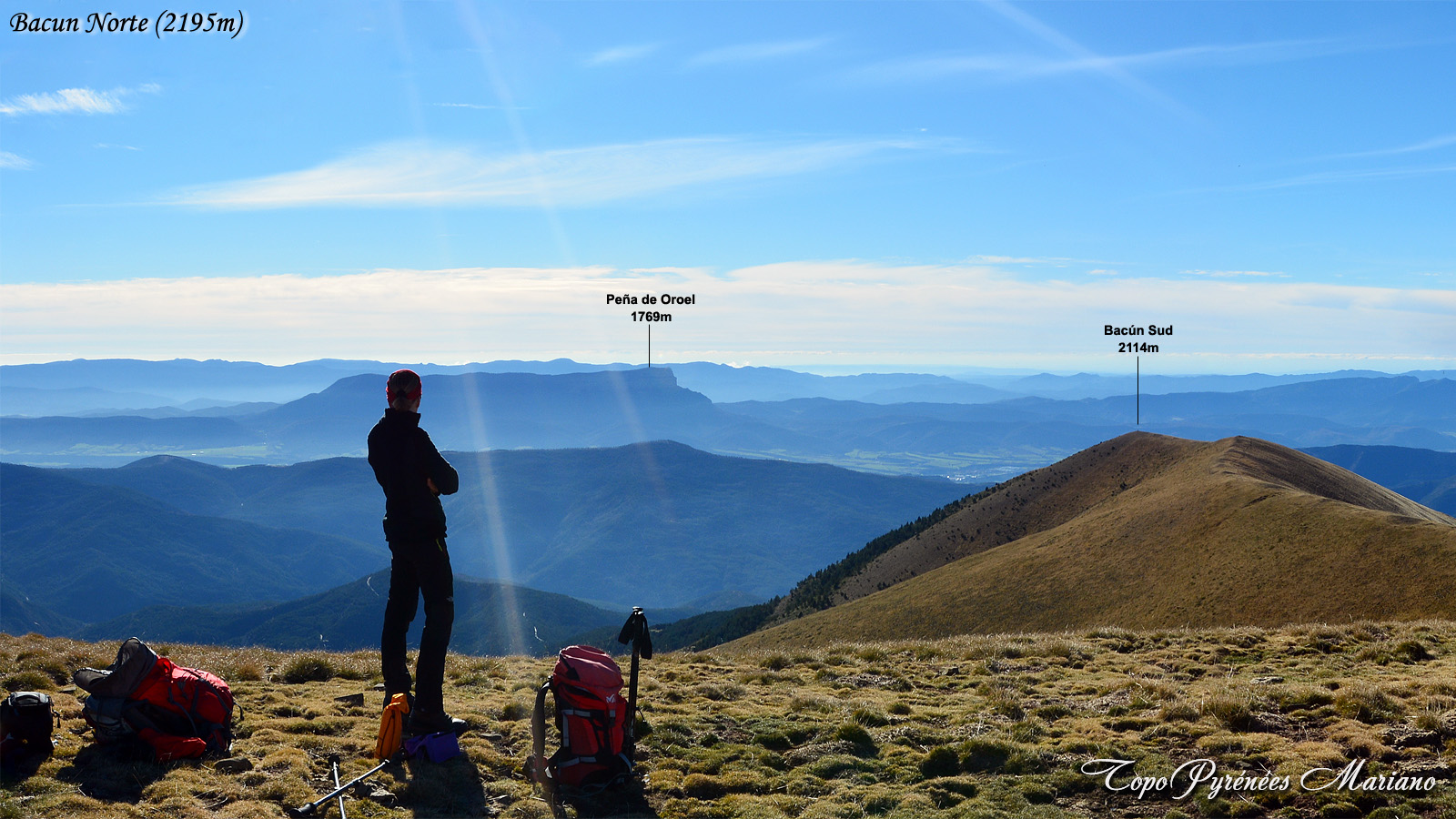 Randonnée Pico de la Lera (2132m) et Bacún Norte (2195m)