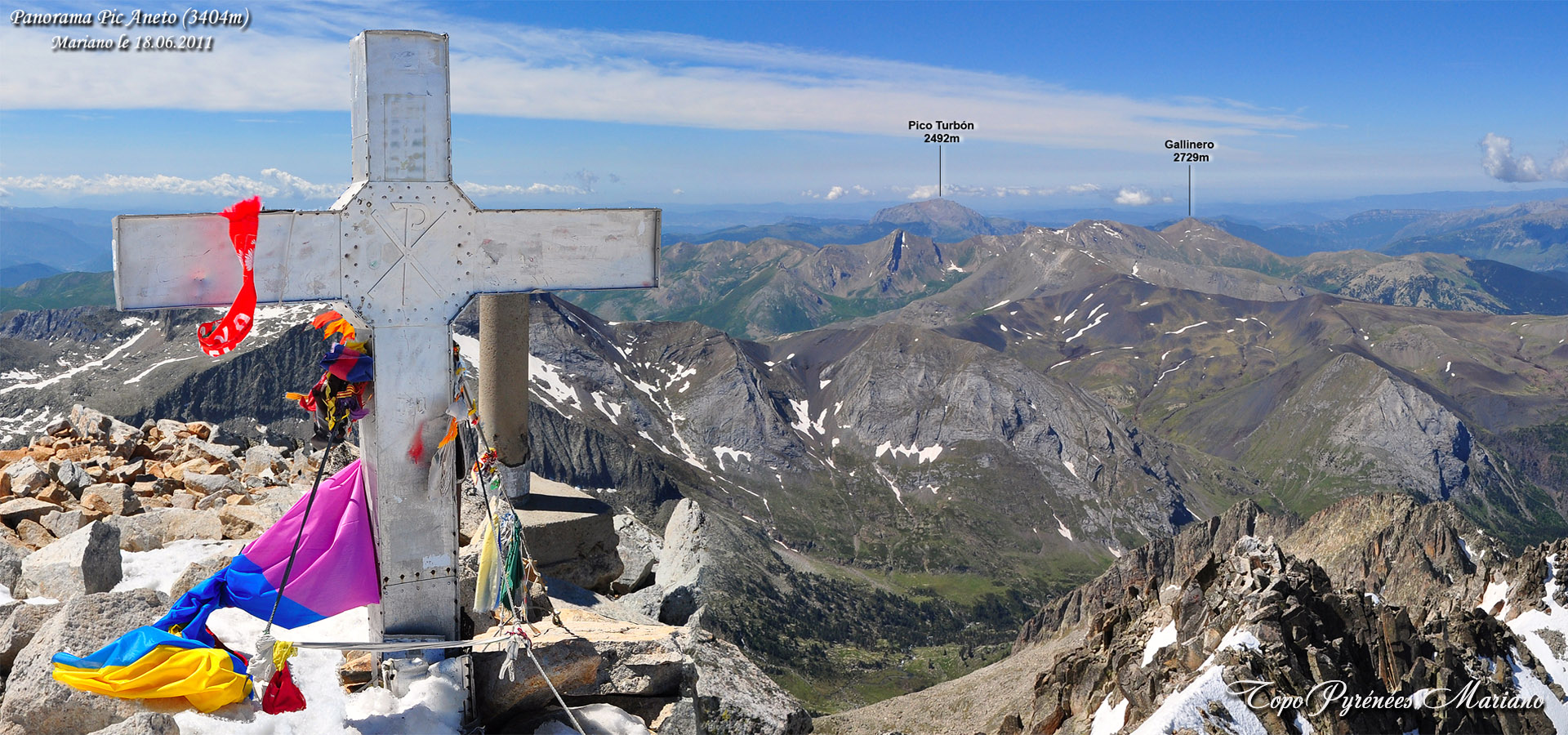 Randonn e Pic Aneto 3404m Les Topos Pyr n es Par Mariano