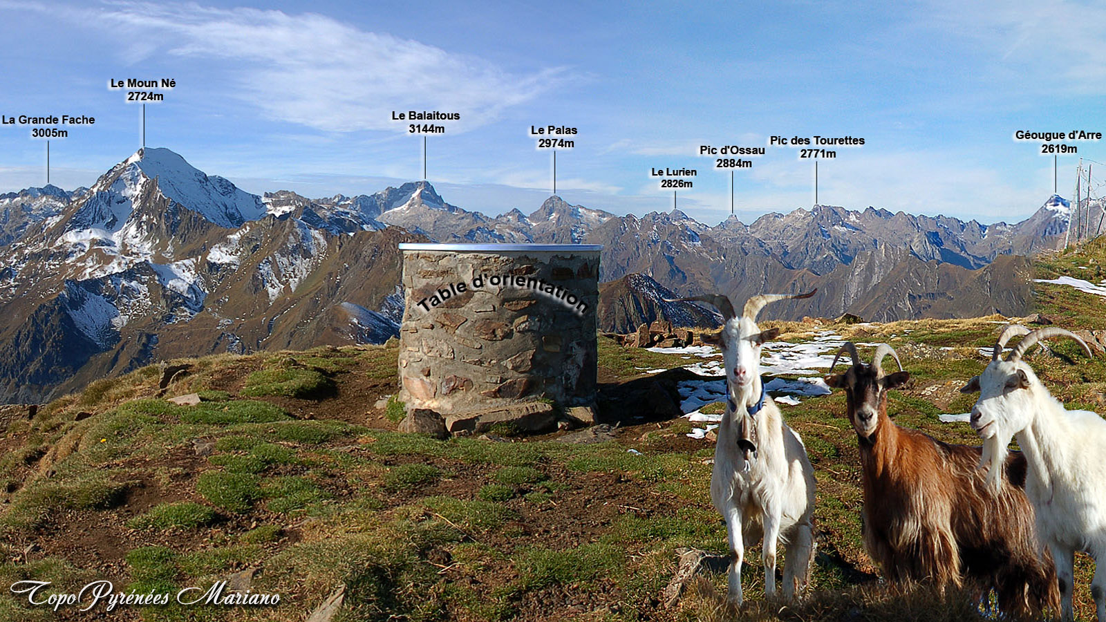 Randonnée Cabaliros 2334m par Cauterets