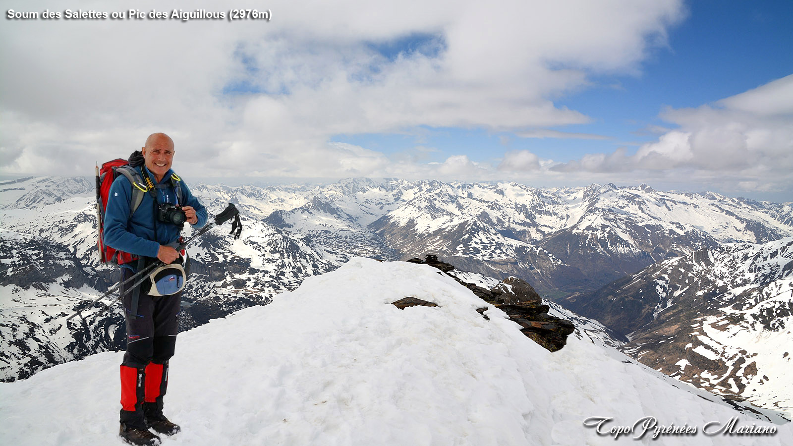 Raquettes et Ski Rando au Soum des Salettes ou Pic des Aiguillous (2976m)