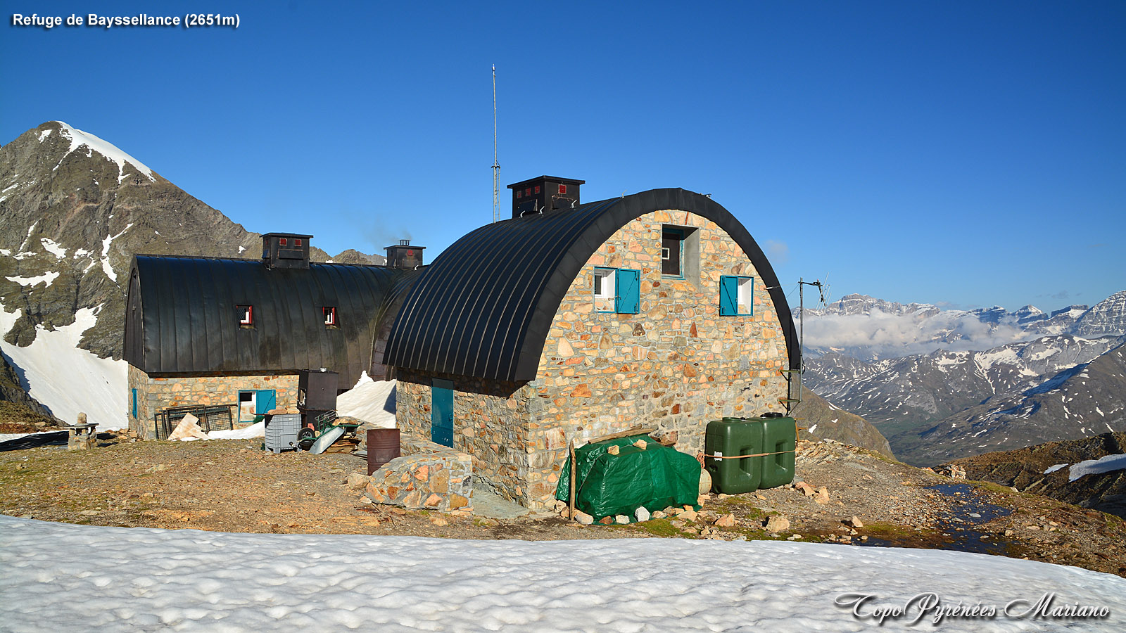 Logo Refuge Bayssellance, Pyrénées (France)