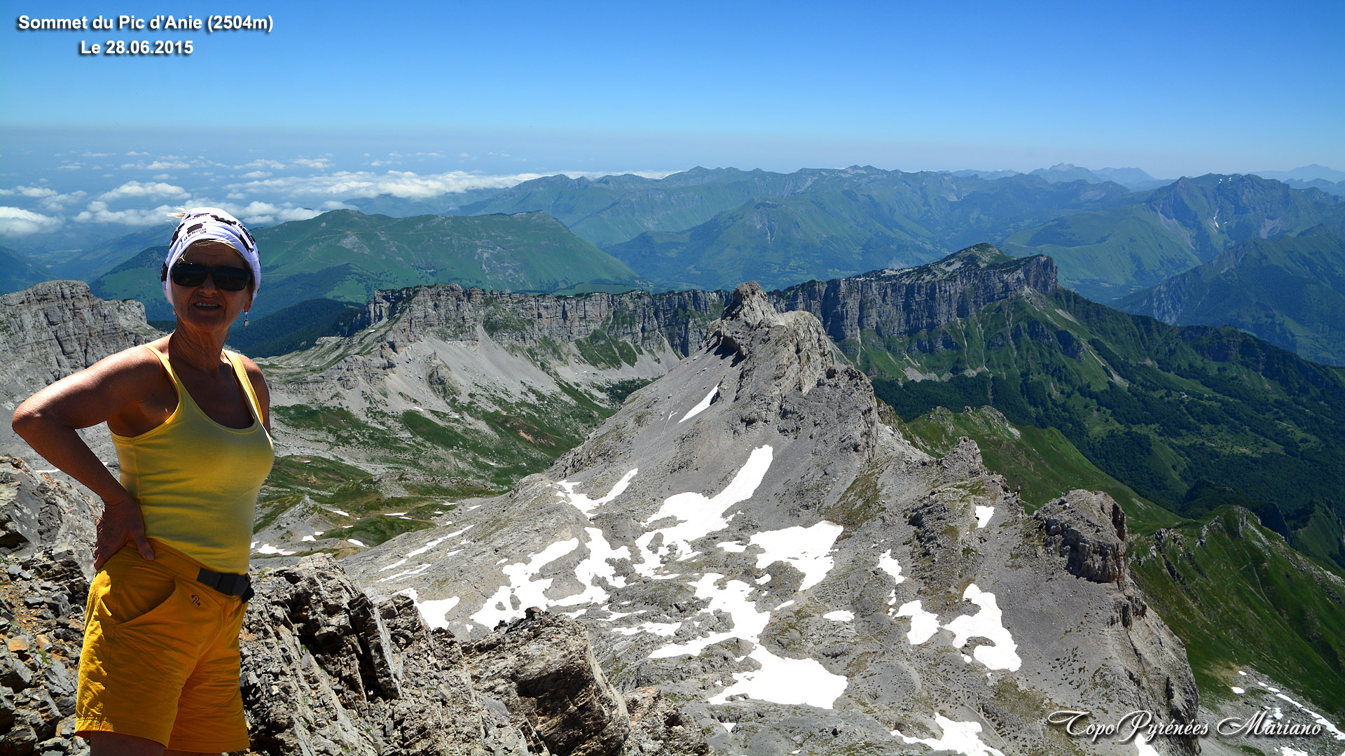Randonnée le Pic d’Anie 2504m depuis la Pierre-St-Martin
