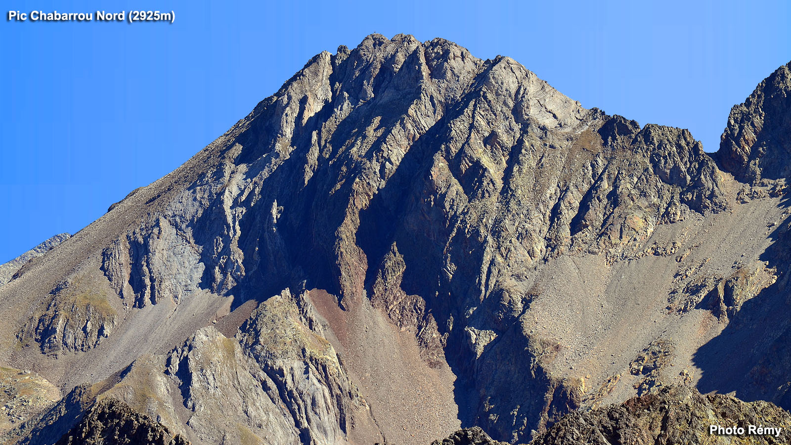 Randonnée Pic Chabarrou 2925m