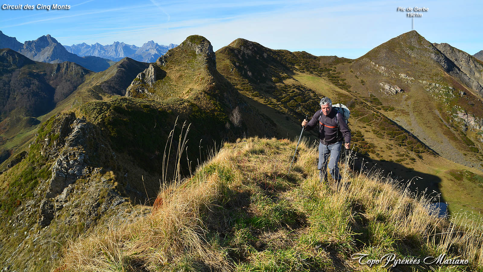 Randonnée Circuit Rochers des Cinq Monts (1901m)