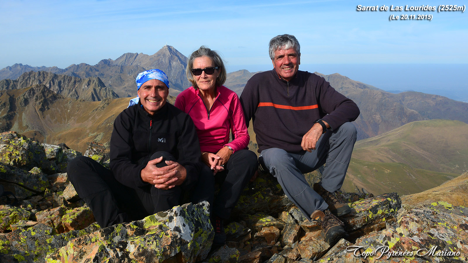 Randonnée Sarrat de Las Lourides (2518m)