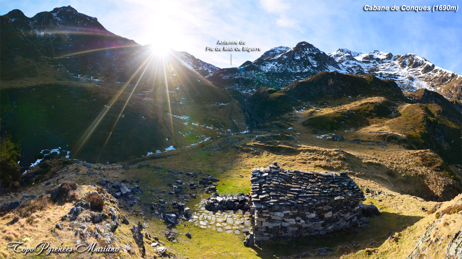 Randonnée Cabane de Conques (1690m)