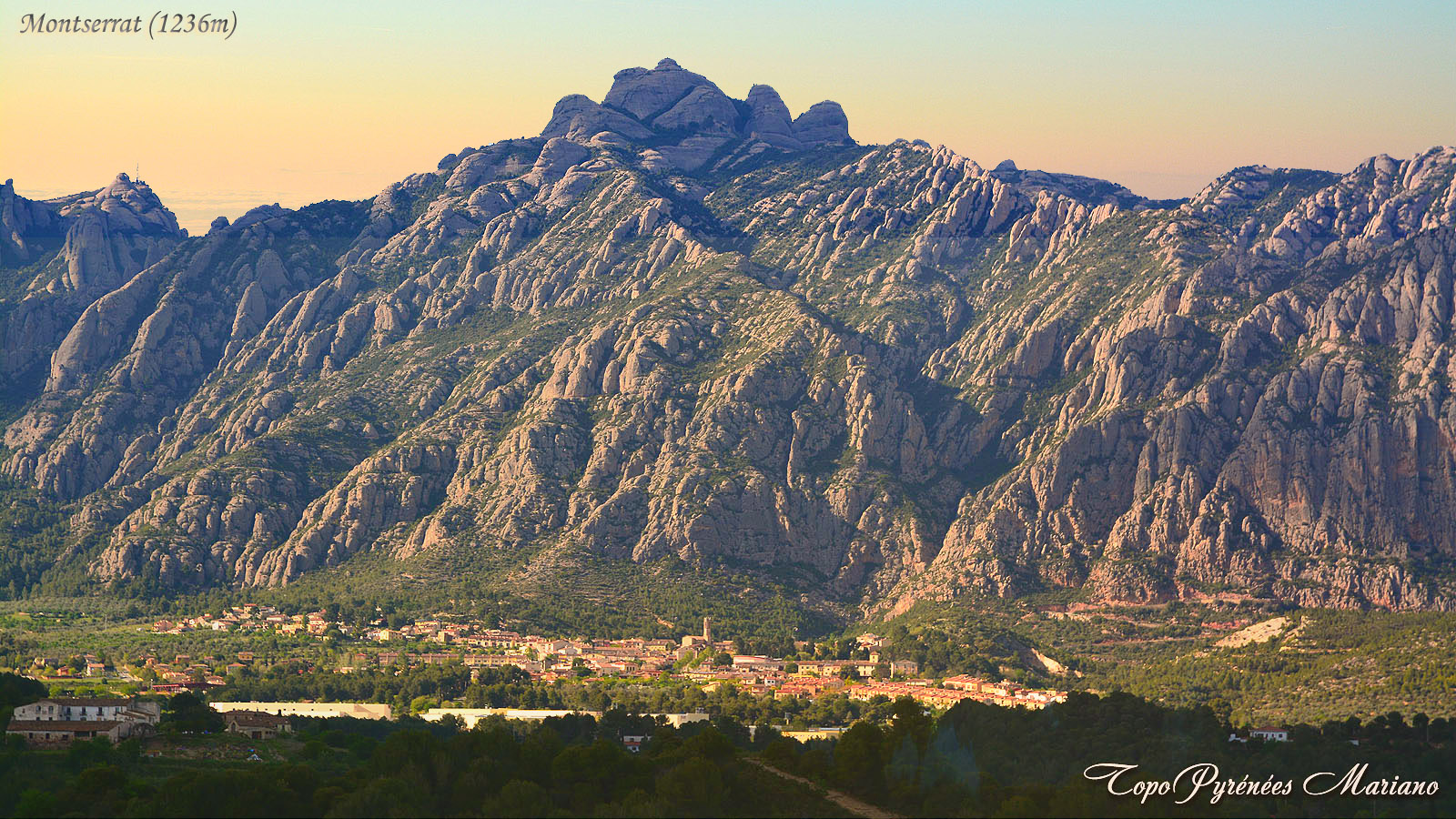 Randonnée Sant Jeroni (1236m) Montserrat