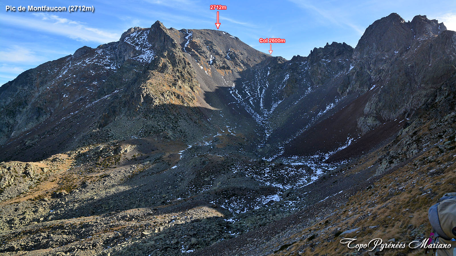 Randonnée Pic de Montfaucon (2712m)