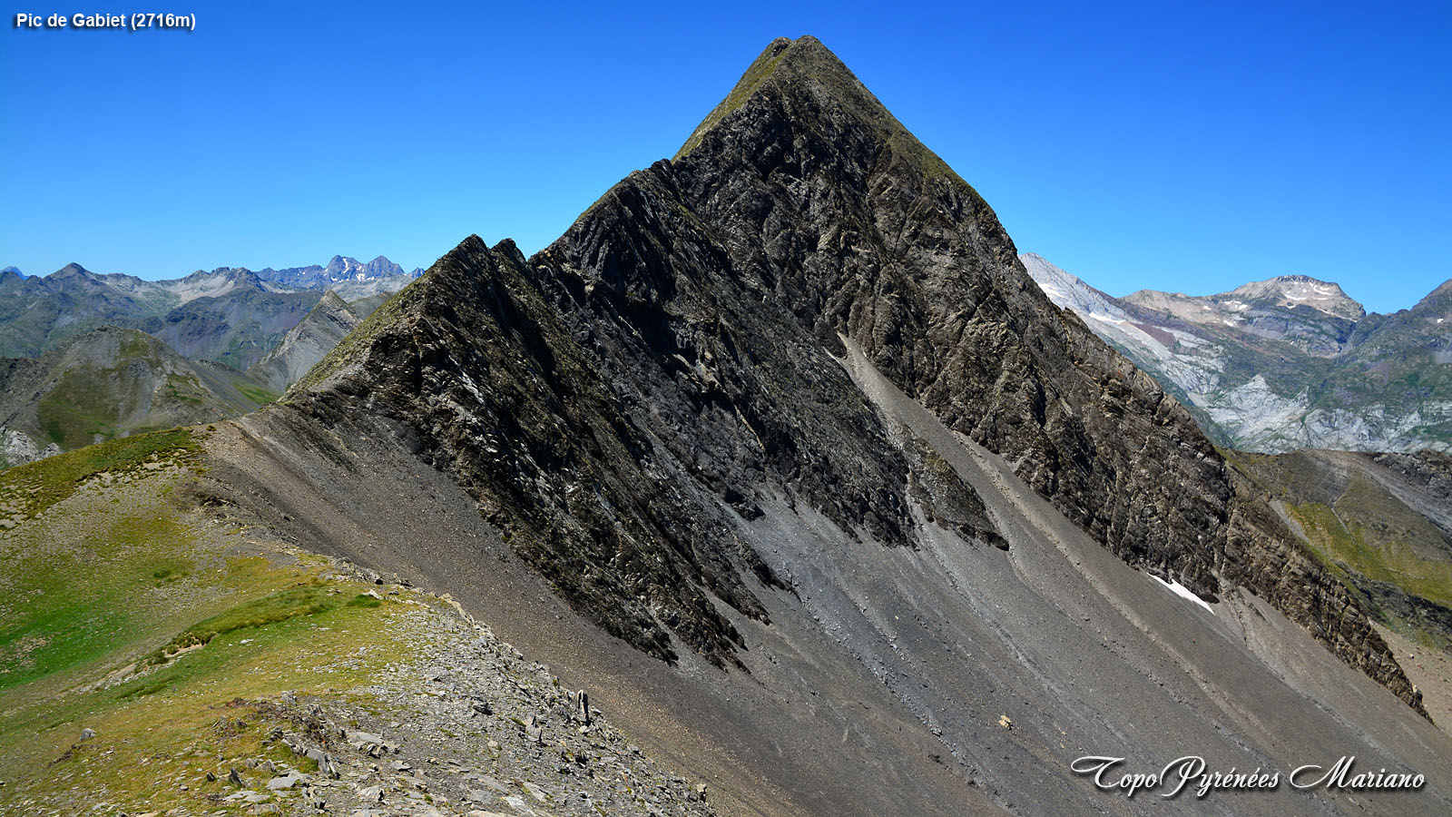 Randonnée Pic Gabiet 2716m (Versant Est)