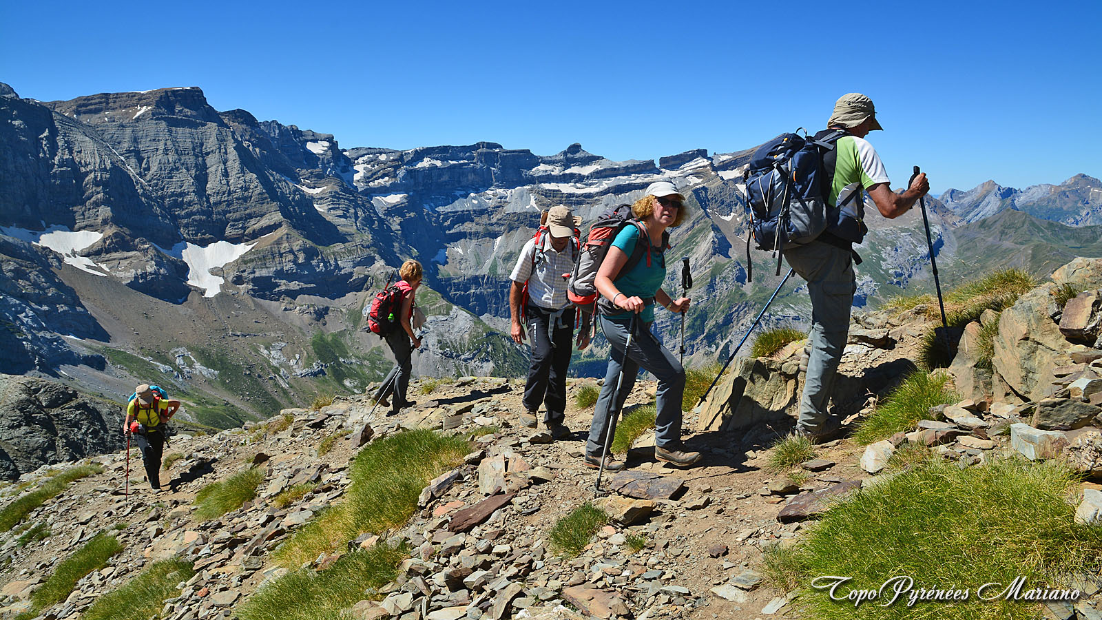 Randonnée pic du Piméné (2801m)