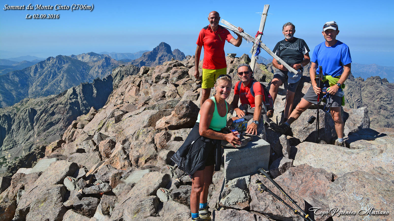 Randonnée Monte Cinto (2706m) GR20 Corse