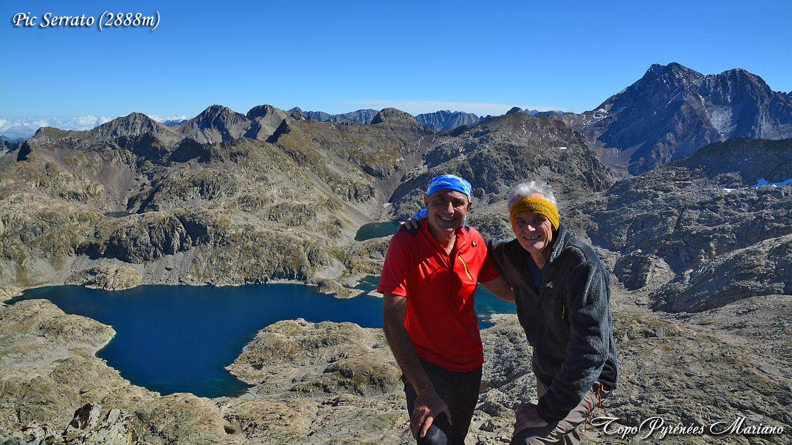 Randonnée Pico Serrato (2888m)