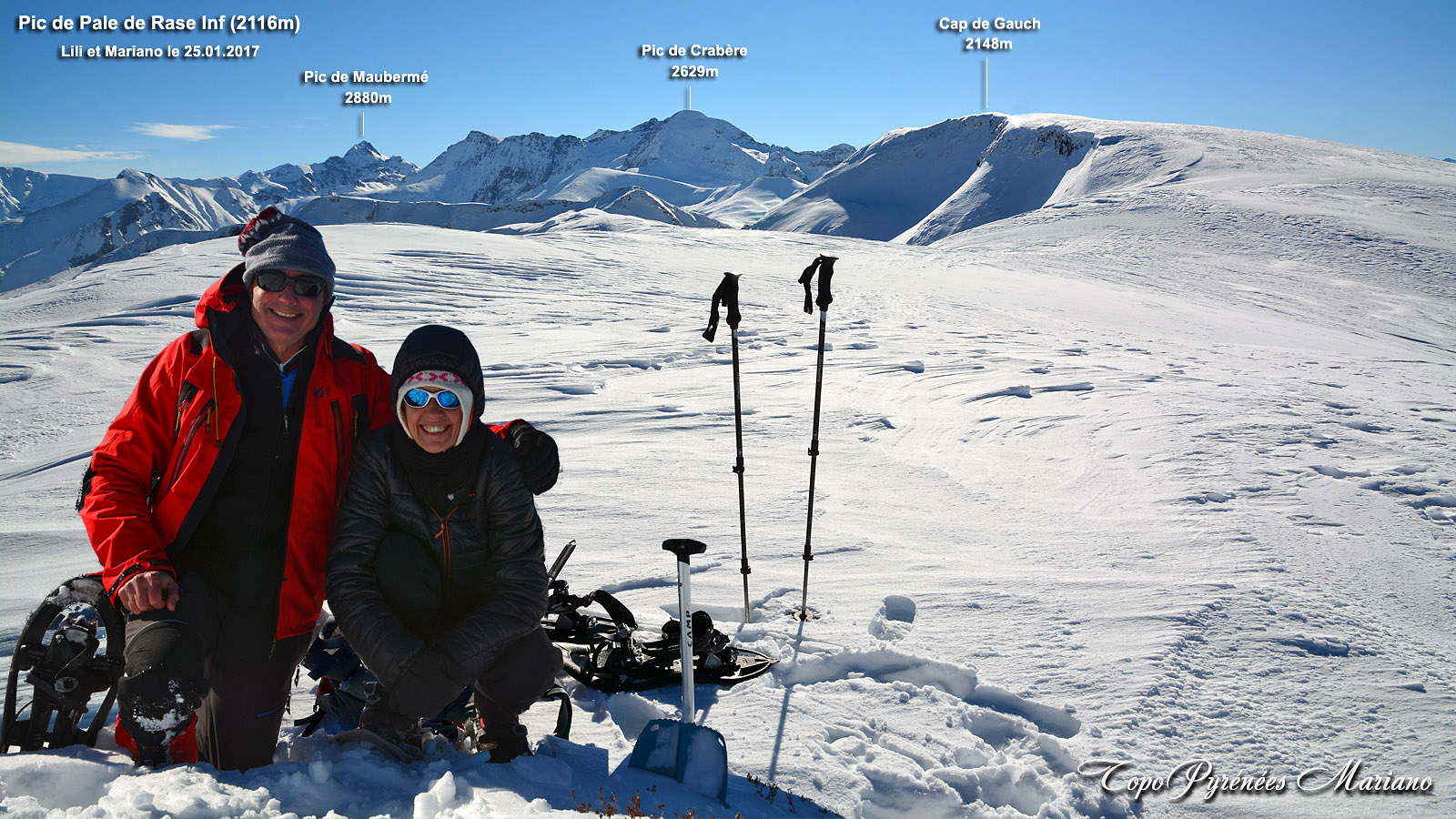 Raquettes Cap de Gauch (2148m)