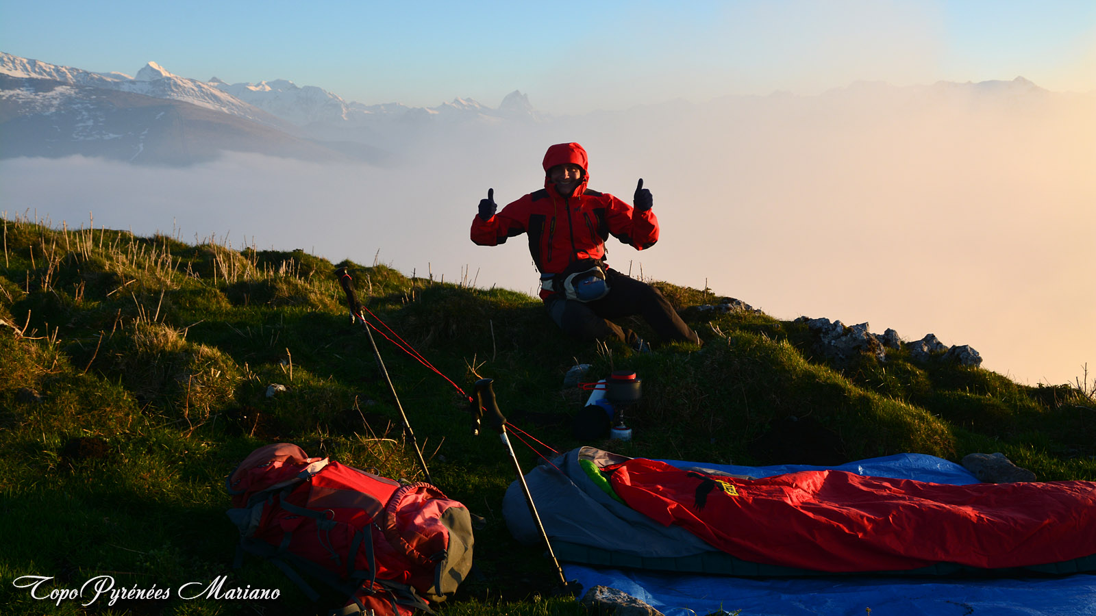 Bivouac à la Montagne du Rey (1349m)