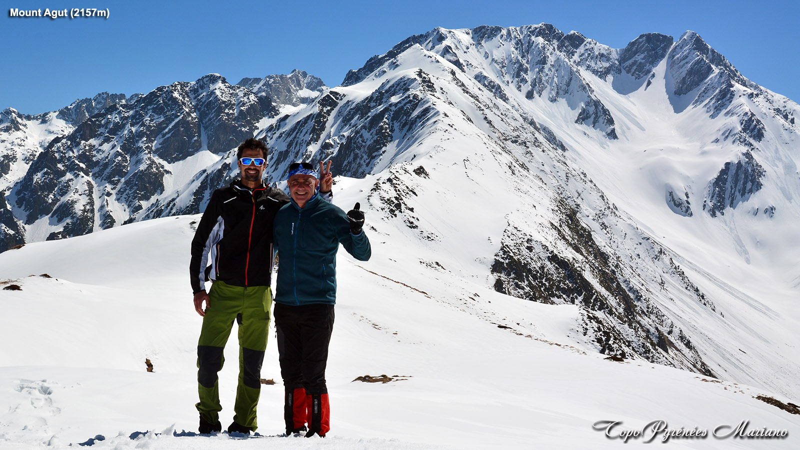 Raquettes au Mount Agut de Betpouey (2157m)