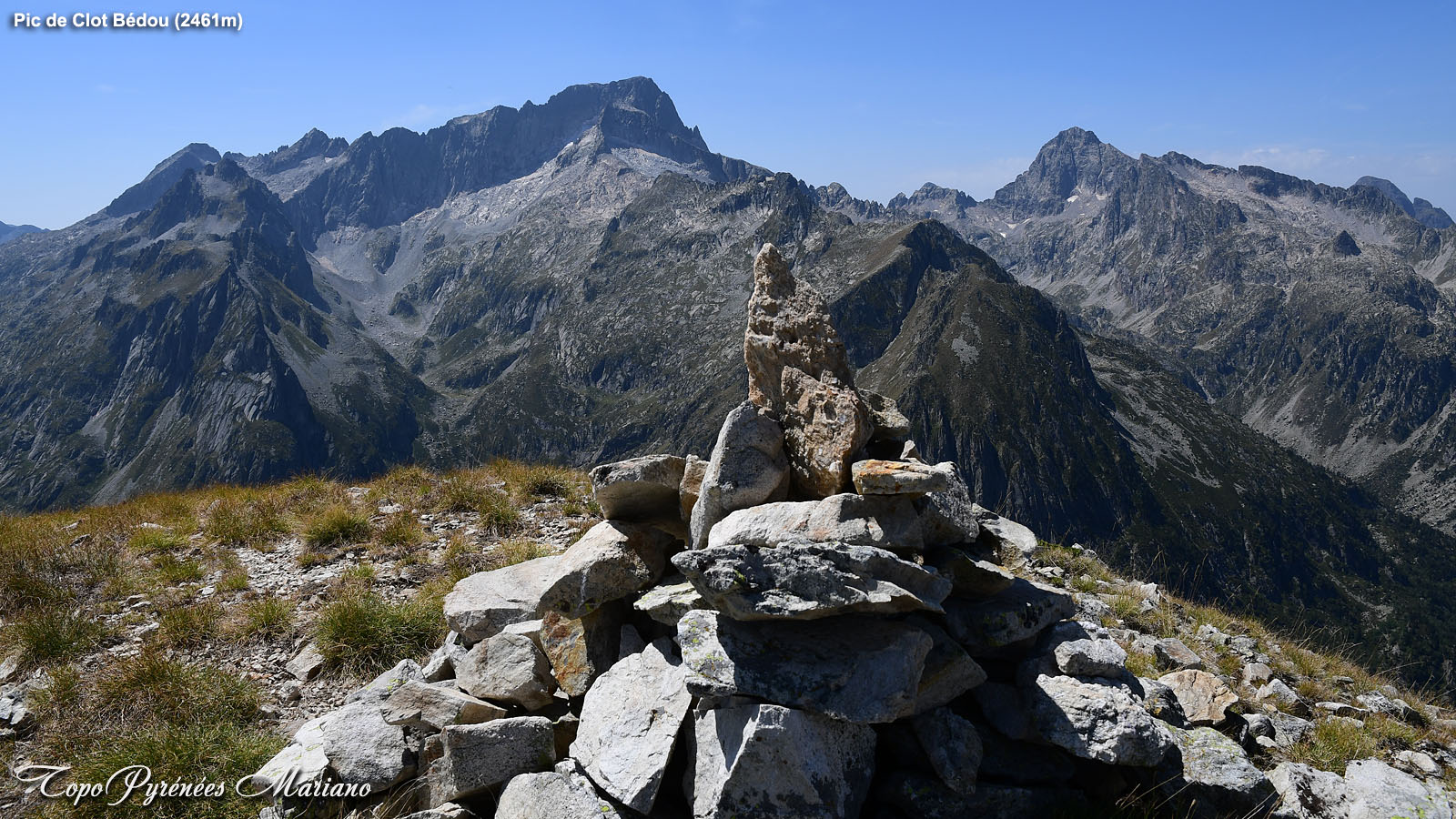 Randonnée Pic de Clot Bédout (2461m)