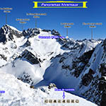 Panoramas hivernaux des Pyrénées Occidentales