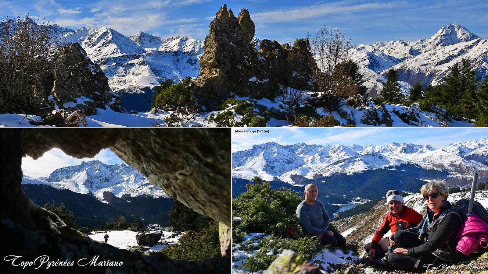 Raquettes Monné Rouye (1755m)
