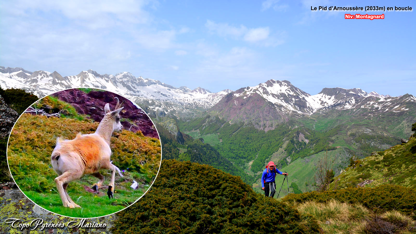 Randonnée Pic d’Arnoussère (2033m) en boucle