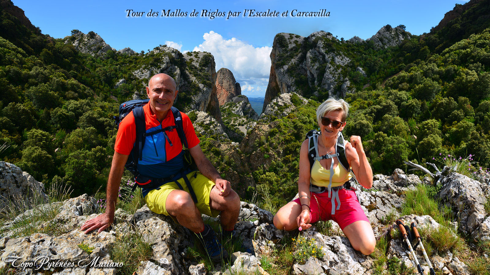 Randonnée Tour des Mallos de Riglos par Escalete et Carcavilla