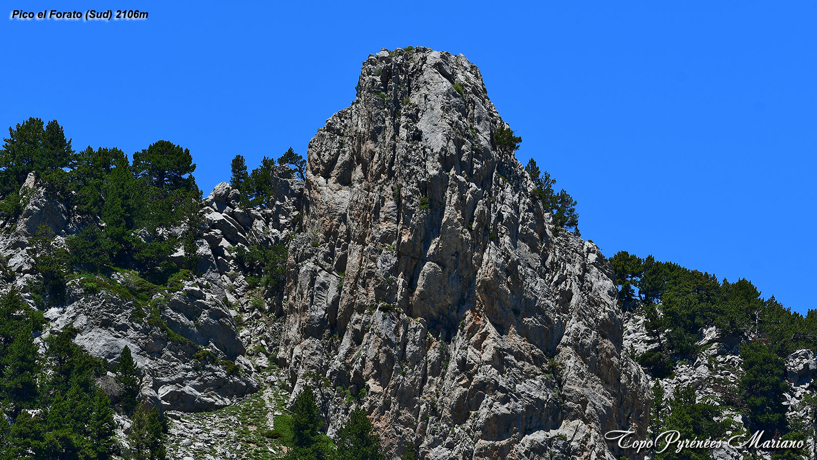Randonnée Tour et ascension del Pico El Forato (2106m)