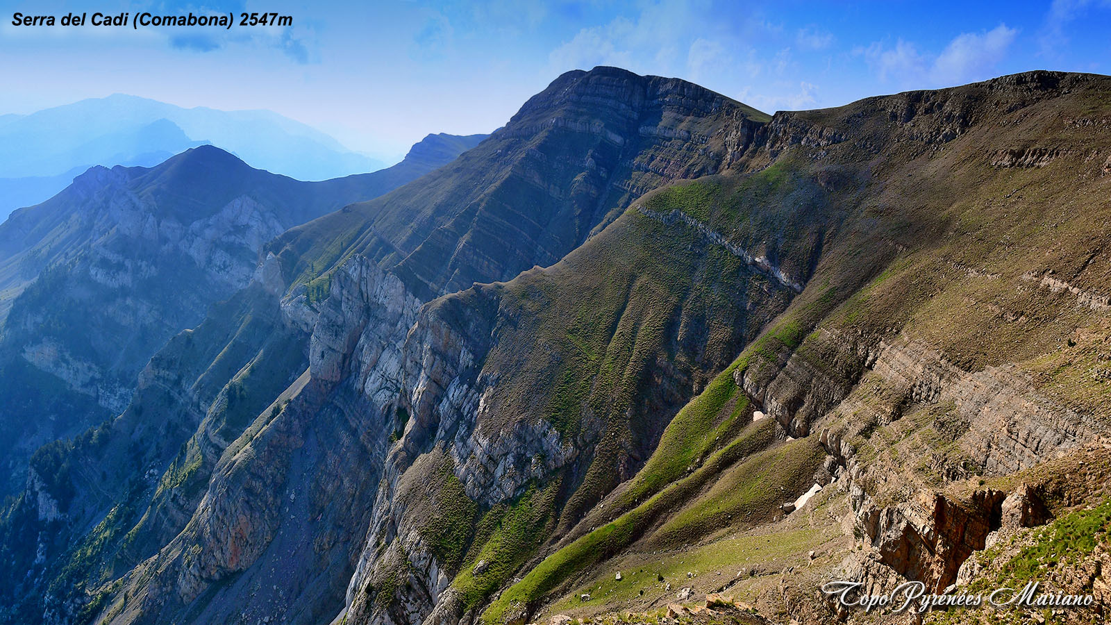 Randonnée Serra del Cadi (Pico de la Comabona) 2547m