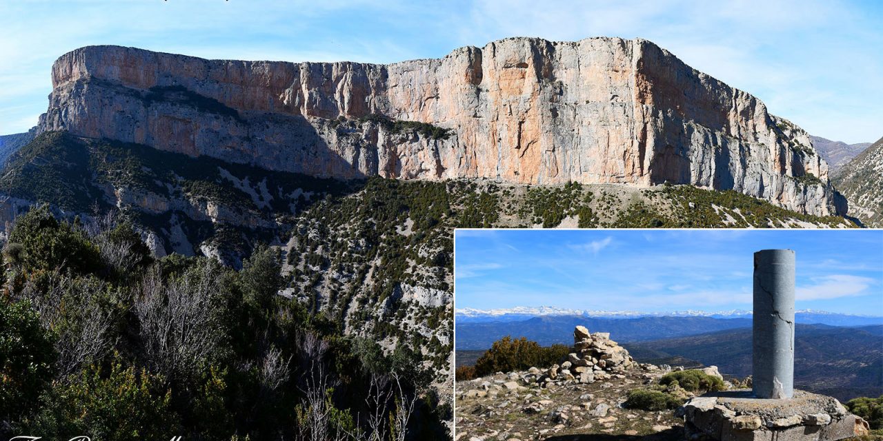 Randonnée Pico Gabardiella (1696m) en boucle par le col de Los Paúles