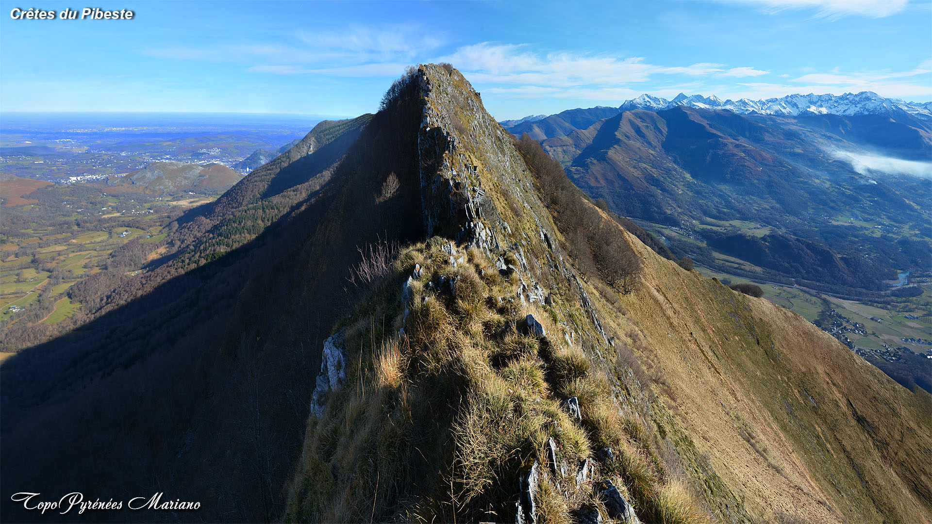 Randonnée Crêtes du Pibeste en boucle depuis le village d'Ouzous – Les Topos Pyrénées par Mariano