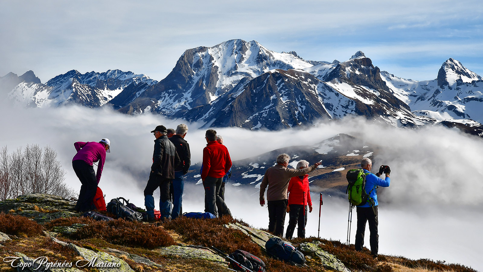 Randonnee Au Pic De La Gentiane 1713m Et Cabane De Pan De Goust A Laruns Les Topos Pyrenees Par Mariano